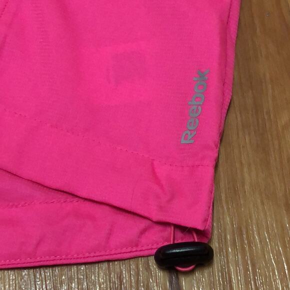 Reebok Pink Play Dry Windbreaker Size Medium - Picture 4 of 12